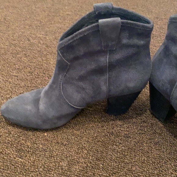 Gently used ASH blue booties - Picture 3 of 7
